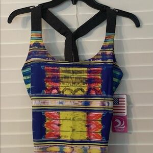 NWT KOS USA Tank Yoga Top